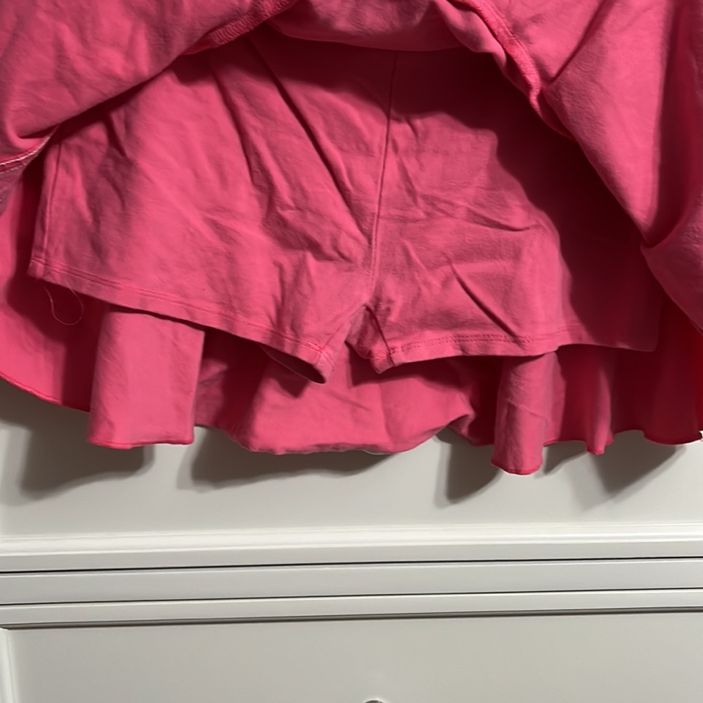 Pink layered skort - Picture 5 of 5